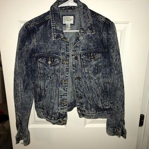 Acid Wash Denim Jacket